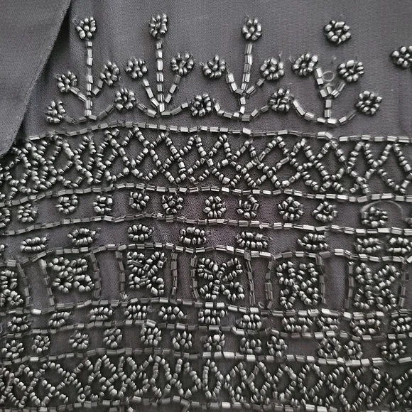 T Rose 2 Pc Beaded Dress/ Jacket Set Size Medium - Picture 9 of 11